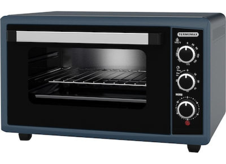 Ηλεκτρικό Φουρνάκι 46lt Χωρίς Εστίες, Μπλε, TO46BL Termomax Ηλεκτρικό Φουρνάκι 46lt Χωρίς Εστίες, Μπλε, TO46BL Termomax