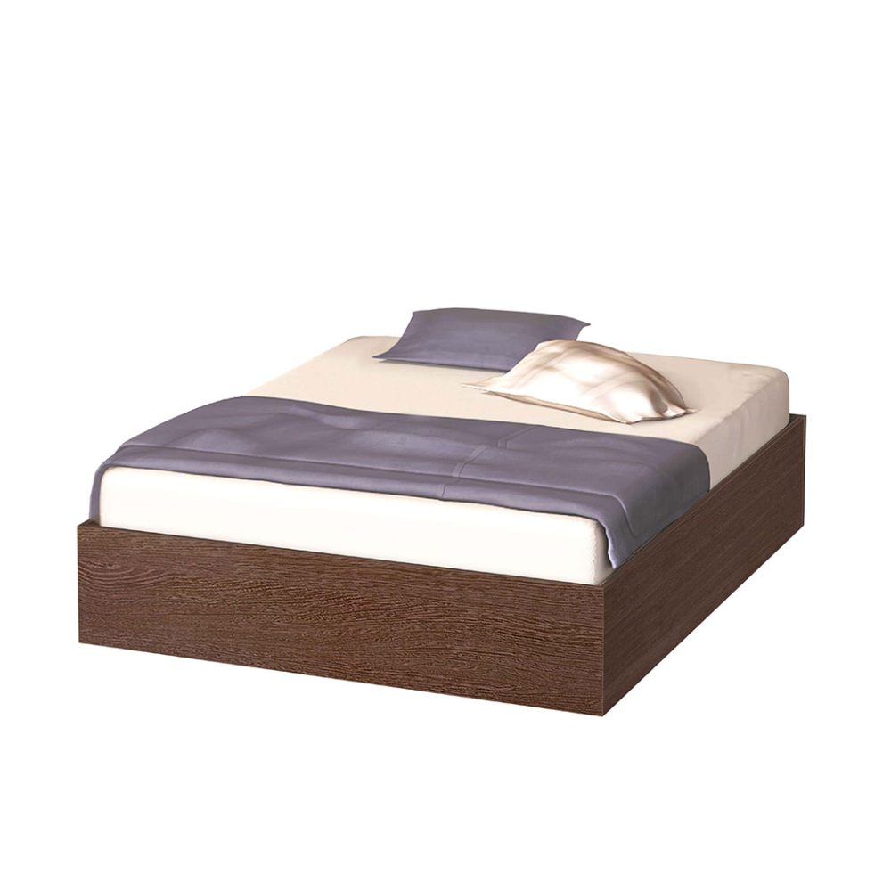 Κρεβάτι ξύλινο Caza, Βέγγε, 160/200, Genomax
