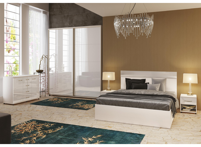 Σετ Κρεβατοκάμαρας 5 τεμαχίων 160/200, Bianka 2, Genomax