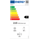 Ψυγείο Δίπορτο 143/54.5/55.5εκ. Λευκό, SUF-144WF, Muhler