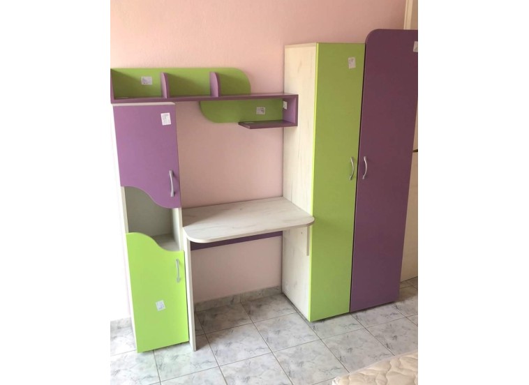 Σετ παιδικού δωματίου 6 τεμαχίων, Joy, 120/190, Genomax Σετ παιδικού δωματίου 6 τεμαχίων, Joy, 120/190, Genomax