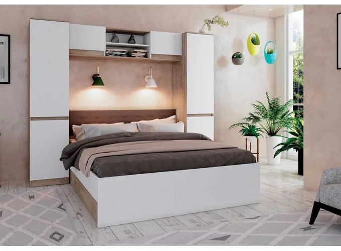 Σετ Κρεβατοκάμαρας 4 τεμαχίων, K-969, 160/200, Genomax