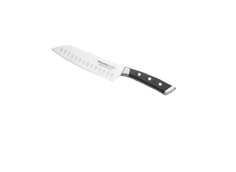 Μαχαίρι Santoku από Ανοξείδωτο Ατσάλι 18cm AZZA  