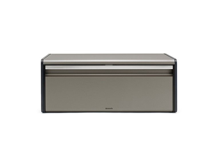 Ψωμιέρα με Καπάκι Fall Front Platinum Brabantia Ψωμιέρα με Καπάκι Fall Front Platinum Brabantia