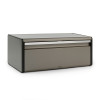 Ψωμιέρα με Καπάκι Fall Front Platinum Brabantia Ψωμιέρα με Καπάκι Fall Front Platinum Brabantia