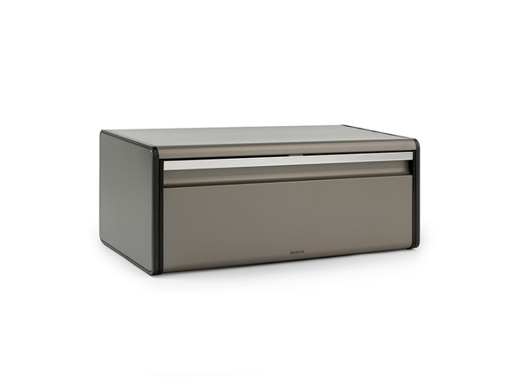 Ψωμιέρα με Καπάκι Fall Front Platinum Brabantia Ψωμιέρα με Καπάκι Fall Front Platinum Brabantia
