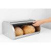 Ψωμιέρα με Καπάκι Μεταλλική σε Ασημί Χρώμα Roll Top Brabantia Ψωμιέρα με Καπάκι Μεταλλική σε Ασημί Χρώμα Roll Top Brabantia