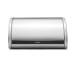 Ψωμιέρα με Καπάκι Inox Roll Top Medium Matt Steel Brabantia 