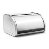 Ψωμιέρα με Καπάκι Inox Roll Top Medium Matt Steel Brabantia 