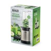 Μπλέντερ 0.8lt 600W Χρυσό MNB-688, Muhler Μπλέντερ 0.8lt 600W Χρυσό MNB-688, Muhler