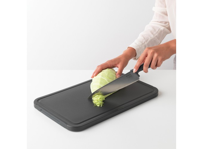 Μαχαίρι Chef από Ανοξείδωτο Ατσάλι Tasty+, Dark Grey, 20cm Brabantia 