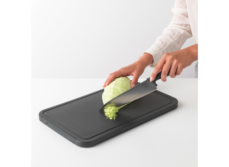 Μαχαίρι Chef από Ανοξείδωτο Ατσάλι Tasty+, Dark Grey, 20cm Brabantia Μαχαίρι Chef από Ανοξείδωτο Ατσάλι Tasty+, Dark Grey, 20cm Brabantia