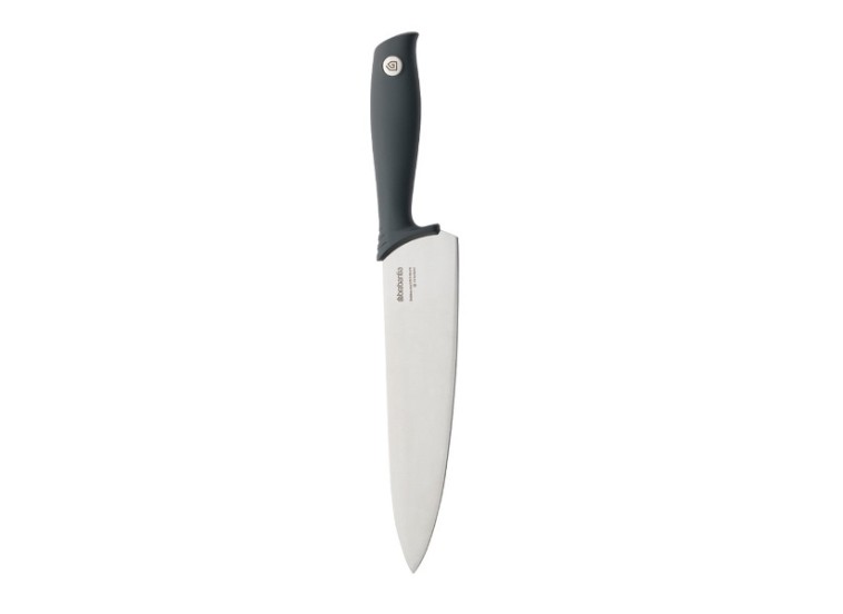 Μαχαίρι Chef από Ανοξείδωτο Ατσάλι Tasty+, Dark Grey, 20cm Brabantia 
