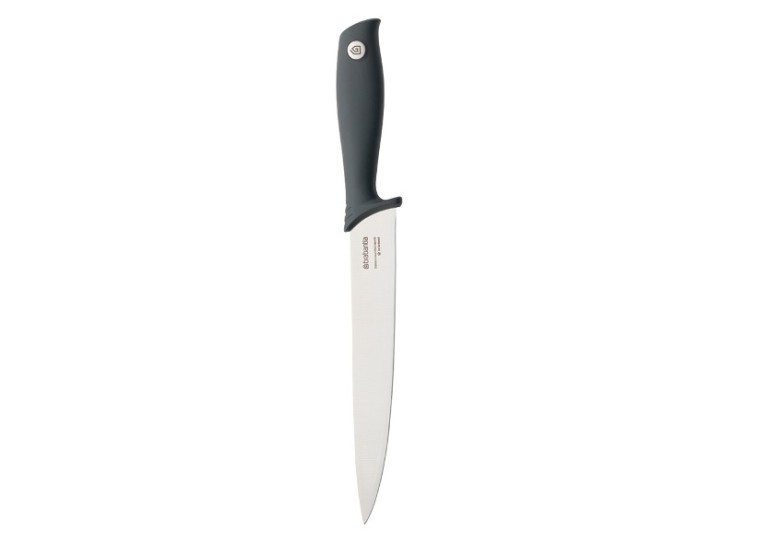 Μαχαίρι Κρέατος από Ανοξείδωτο Ατσάλι 20cm Tasty+ Dark Grey, Brabantia 
