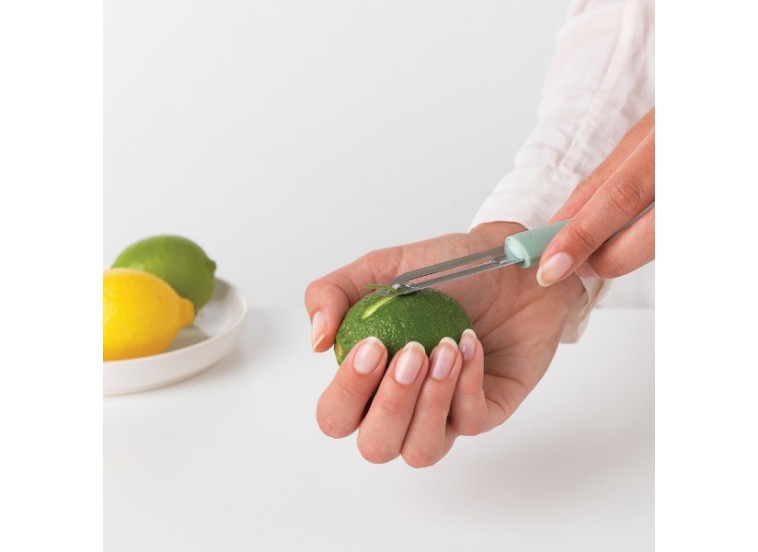 Ξεφλουδιστήρι και Ξύστρα Ζέστερ Tasty+ Jade Green Brabantia Ξεφλουδιστήρι και Ξύστρα Ζέστερ Tasty+ Jade Green Brabantia