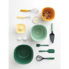 Ξεφλουδιστήρι και Ξύστρα Ζέστερ Tasty+ Jade Green Brabantia Ξεφλουδιστήρι και Ξύστρα Ζέστερ Tasty+ Jade Green Brabantia