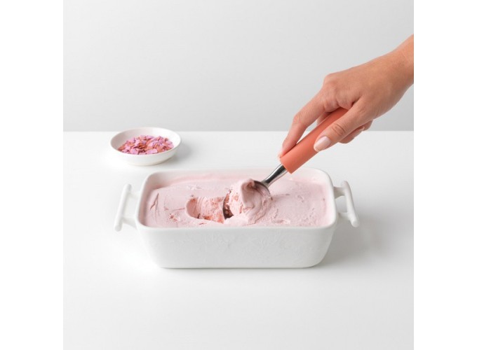 Κουτάλι Παγωτού από Ανοξείδωτο Ατσάλι  Tasty+, Terracotta Pink Brabantia 