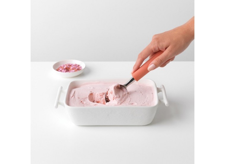 Κουτάλι Παγωτού από Ανοξείδωτο Ατσάλι Tasty+, Terracotta Pink Brabantia Κουτάλι Παγωτού από Ανοξείδωτο Ατσάλι Tasty+, Terracotta Pink Brabantia