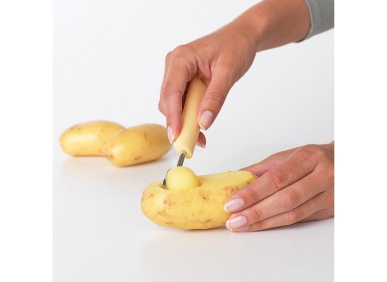 Παριζιέν από Ανοξείδωτο Ατσάλι Tasty+, Vanilla Yellow Brabantia Παριζιέν από Ανοξείδωτο Ατσάλι Tasty+, Vanilla Yellow Brabantia