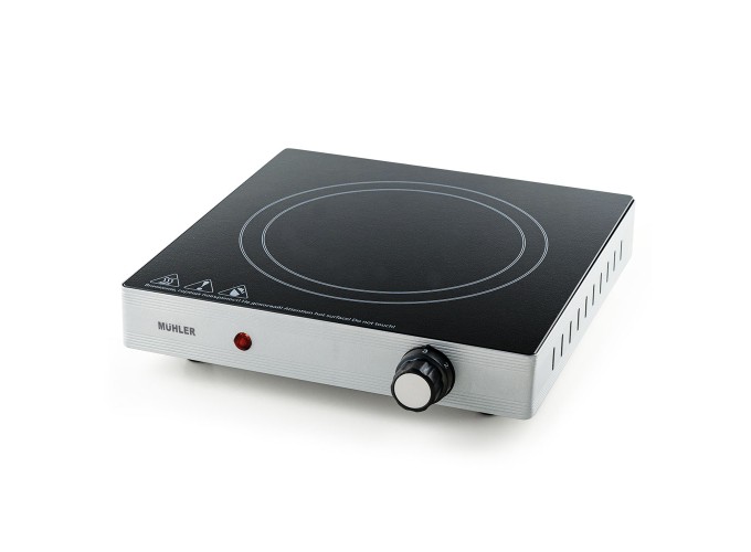 Επιτραπέζια Εστία Κεραμική Μονή Μαύρη MHP-2099IS, Muhler 