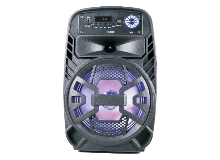 Ηχείο με λειτουργία Karaoke σε Μαύρο Χρώμα Active speaker MUHLER MAX 3 Ηχείο με λειτουργία Karaoke σε Μαύρο Χρώμα Active speaker MUHLER MAX 3