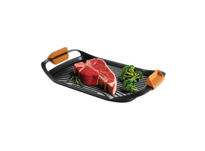 Τηγάνι Γκρίλ με λαβές  Smartclick 28 X 42 Cm Tescoma 