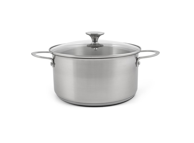 Βαθιά Ανοξείδωτη Κατσαρόλα 5.3lt / 24cm FR-2486 Vienna Luigi Ferrero 