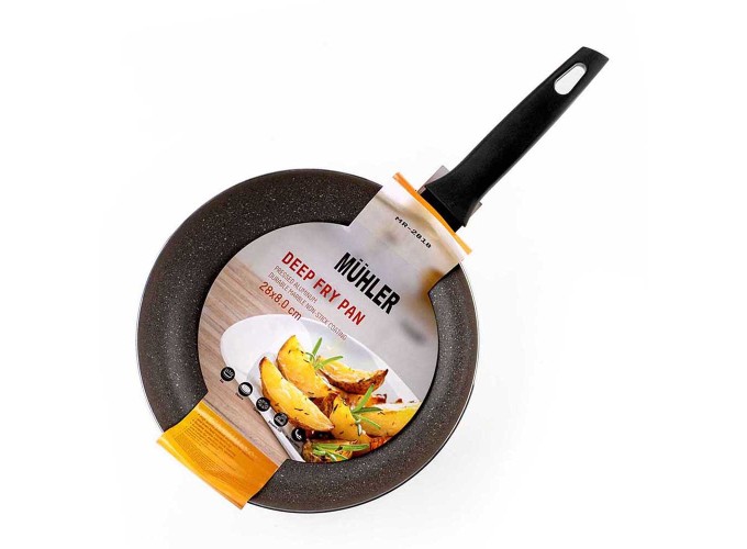 Τηγάνι από Αλουμίνιο με Επίστρωση από Πέτρα 28cm Ida MR-2818 Muhler 