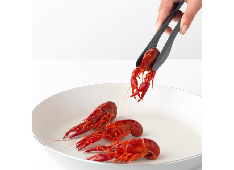 Λαβίδα Κουζίνας Πλαστική Tasty Plus, Granite Gray Brabantia 