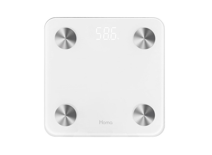 Smart Ζυγαριά με Λιπομετρητή & Bluetooth HS-180BT  Homa 