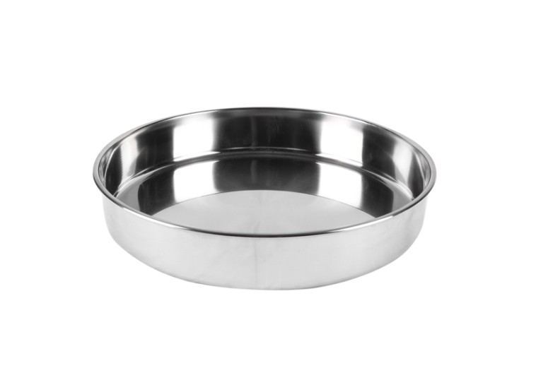 Ταψί Στρογγυλό από Ανοξείδωτο Ατσάλι Baking Tray Muhler MR-3458, 34x5cm, Inox Ταψί Στρογγυλό από Ανοξείδωτο Ατσάλι Baking Tray Muhler MR-3458, 34x5cm, Inox