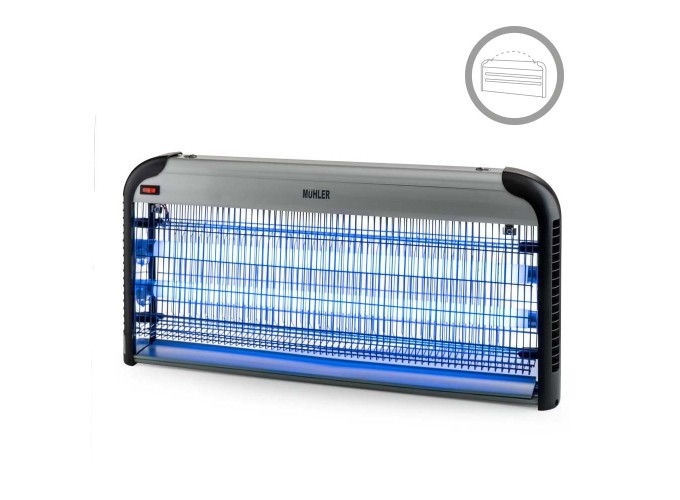 Ηλεκτρική Εντομοπαγίδα 40W MIK-100m2 Muhler  Ηλεκτρική Εντομοπαγίδα 40W MIK-100m2 Muhler