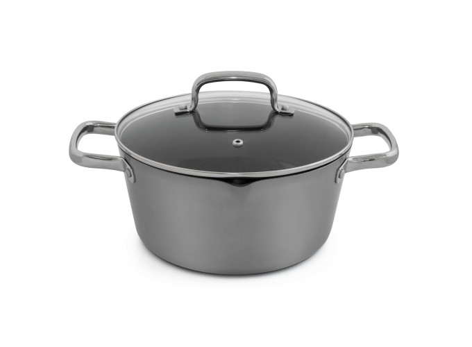 Βαθιά Κατσαρόλα από Αλουμίνιο 4.1lt  24cm Enzo FR-2413 Luigi Ferrero