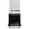 Ηλεκτρική Κουζίνα Ελεύθερη Μικτή GHT 6220W, 2G+2E VOX Ηλεκτρική Κουζίνα Ελεύθερη Μικτή GHT 6220W, 2G+2E VOX