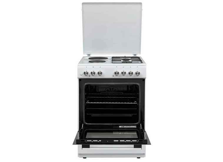 Ηλεκτρική Κουζίνα Ελεύθερη Μικτή GHT 6220W, 2G+2E VOX Ηλεκτρική Κουζίνα Ελεύθερη Μικτή GHT 6220W, 2G+2E VOX