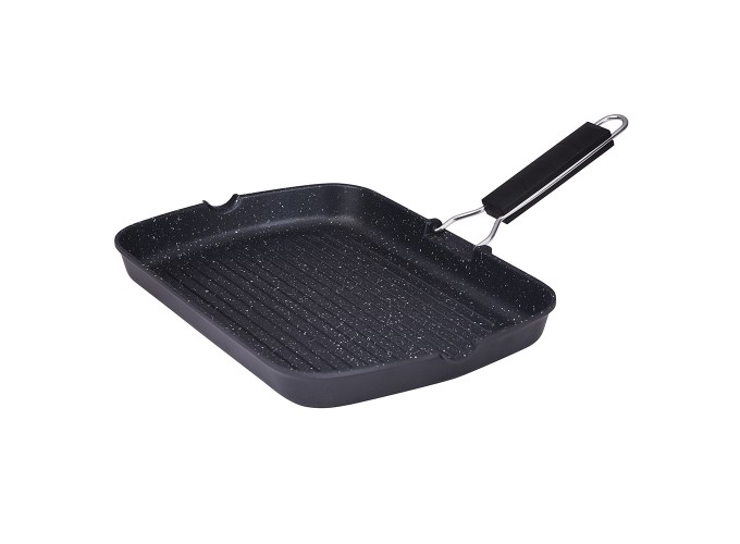 Γκριλιέρα από Χυτό Αλουμίνιο  MR-3410M 34x24cm Muhler 