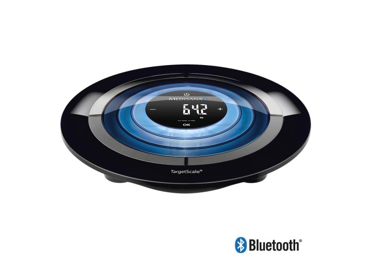 Ηλεκτρονική ζυγαριά μπάνιου με Bluetooth TargetScale 3 Medisana Ηλεκτρονική ζυγαριά μπάνιου με Bluetooth TargetScale 3 Medisana