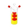 Oil & vinegar container LF FR-6045 silicone red seal Oil & vinegar container LF FR-6045 silicone red seal