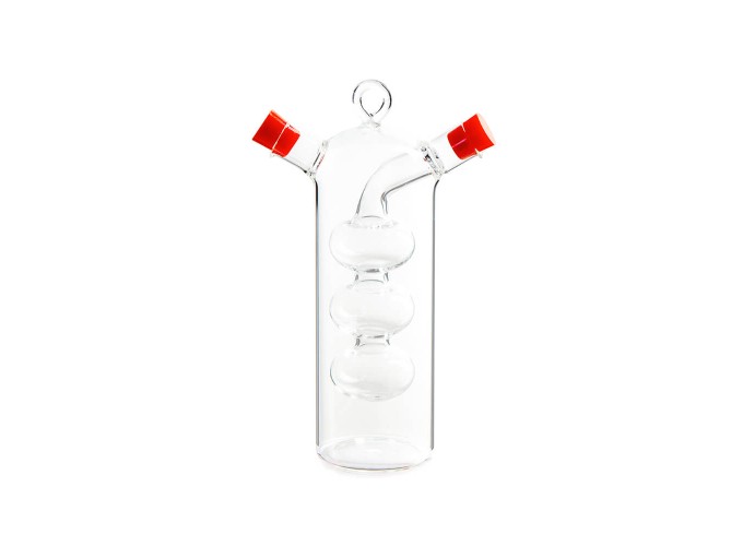 Δοχείο Λαδιού / Ξυδιού κόκκινο πώμα  LF FR-6045  Luigi Ferrero