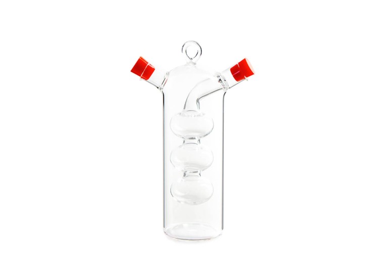 Oil & vinegar container LF FR-6045 silicone red seal Oil & vinegar container LF FR-6045 silicone red seal