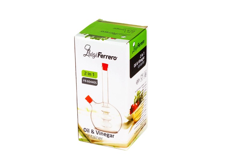 Oil & vinegar container LF FR-6044 silicone green seal Oil & vinegar container LF FR-6044 silicone green seal