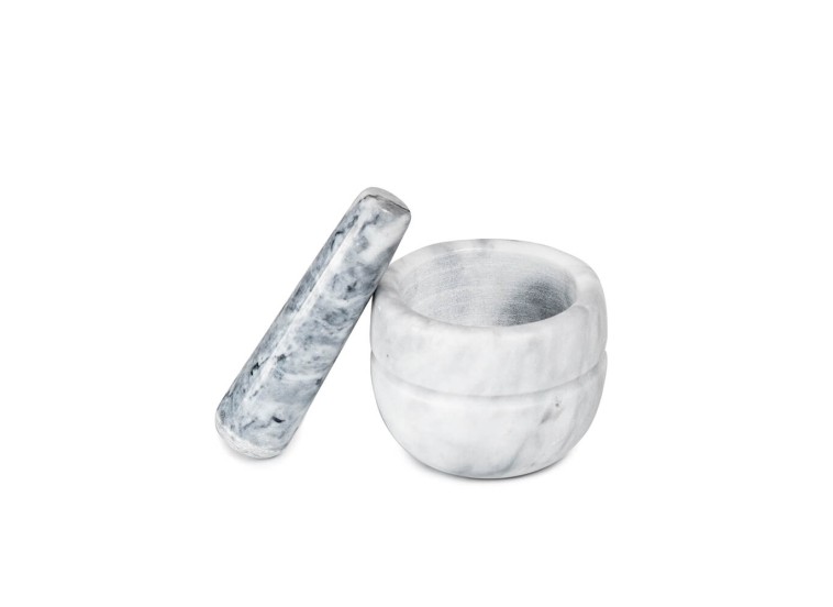 Mortar with pestle Luigi Ferrero FR-898GR Ø8.9xH8cm, light grey Mortar with pestle Luigi Ferrero FR-898GR Ø8.9xH8cm, light grey