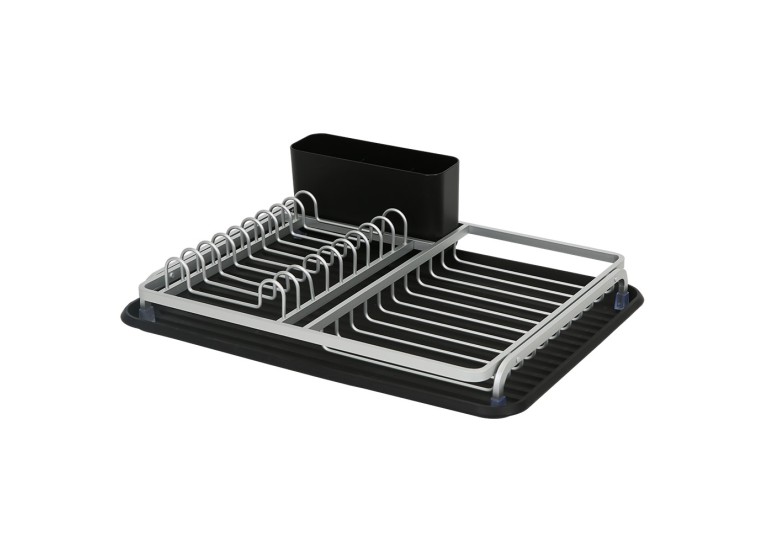 Πιατοθήκη Μεταλλική σε Γκρι Χρώμα 43x32x12cm FR-3932A Luigi Ferrero