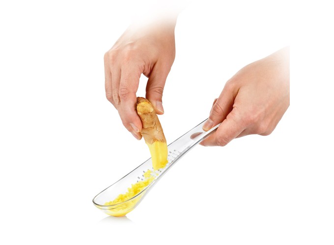 Τρίφτης για Τζίντζερ από Ανοξείδωτο Ατσάλι 24x6cm Presto Tescoma 