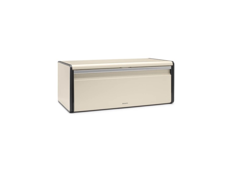 Ψωμιέρα με Καπάκι Μεταλλική Soft Beige Fall Front Brabantia