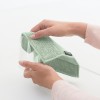 Microfibe Dish Cloths Brabantia Dark Grey/Light Grey/Jade Green, 3 Pcs