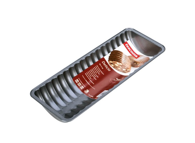 Φόρμα Ζαχαροπλαστικής για Κορμό από Αλουμίνιο 31.8x12x4.5εκ. Delicia Tescoma 