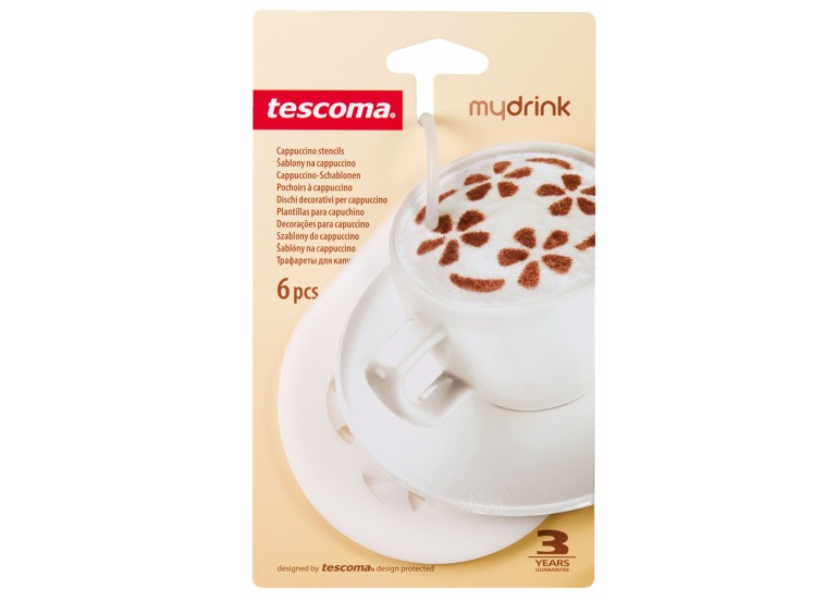 Στένσιλ για Cappuccino myDRINK 6τμχ Tescoma Στένσιλ για Cappuccino myDRINK 6τμχ Tescoma