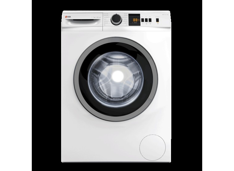 Πλυντήριο Ρούχων 7kg 1200 Στροφών Ασημί WM1275LT14QD Vox Πλυντήριο Ρούχων 7kg 1200 Στροφών Ασημί WM1275LT14QD Vox
