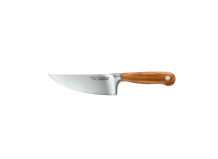 Μαχαίρι Chef από Ανοξείδωτο Ατσάλι FeelWood 15cm Tescoma Μαχαίρι Chef από Ανοξείδωτο Ατσάλι FeelWood 15cm Tescoma